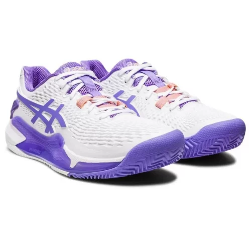 Zapatillas Gel Resolution 9 Clay White Amethyst3